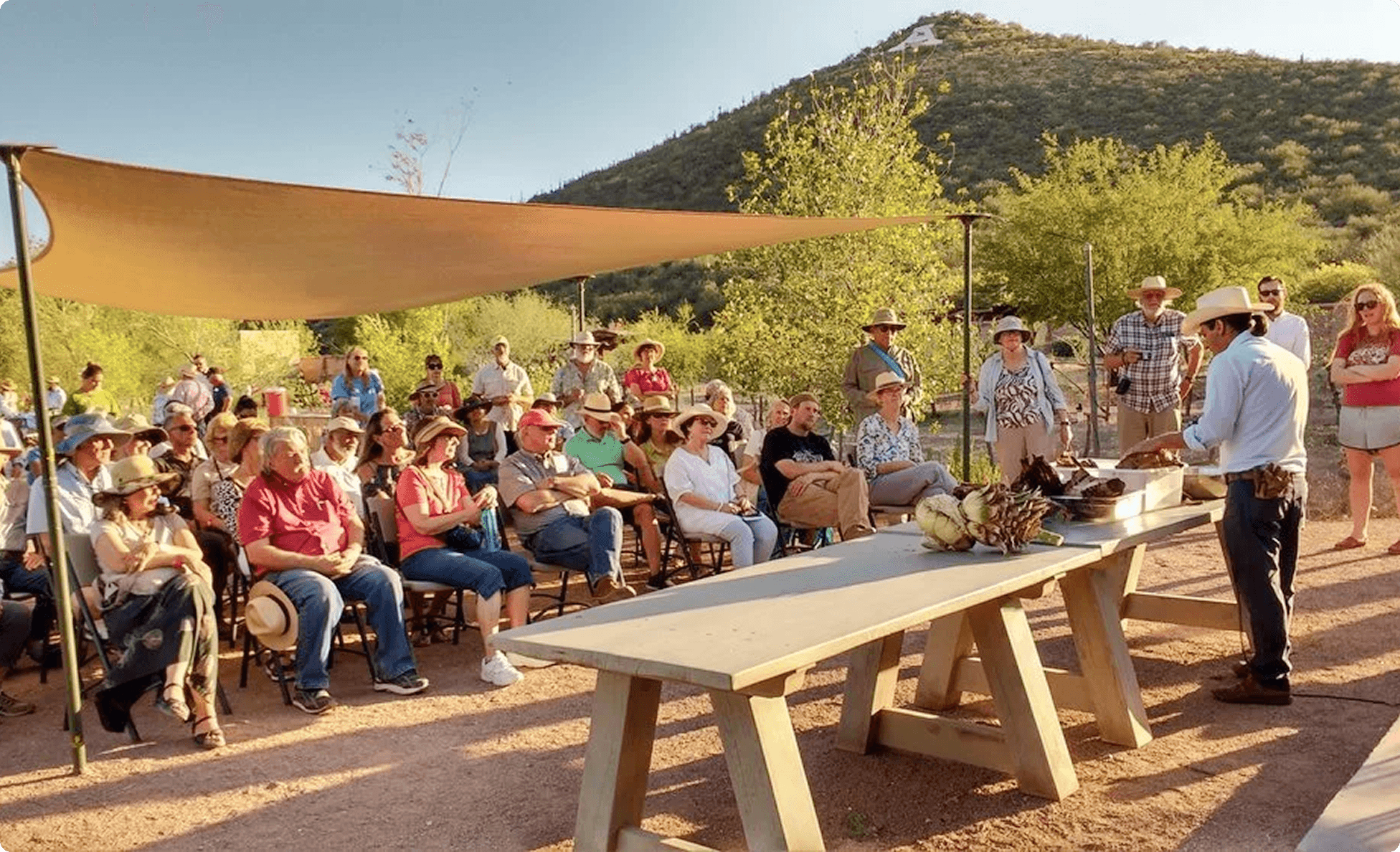 Culinary workshop for guests at Agave Heritage Festival