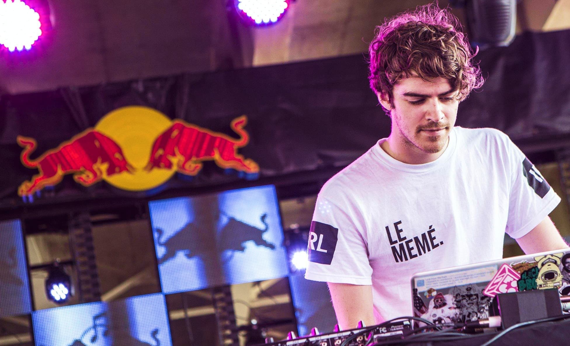 DJ on the Red Bull Ocean Stage at Forecastle Festival